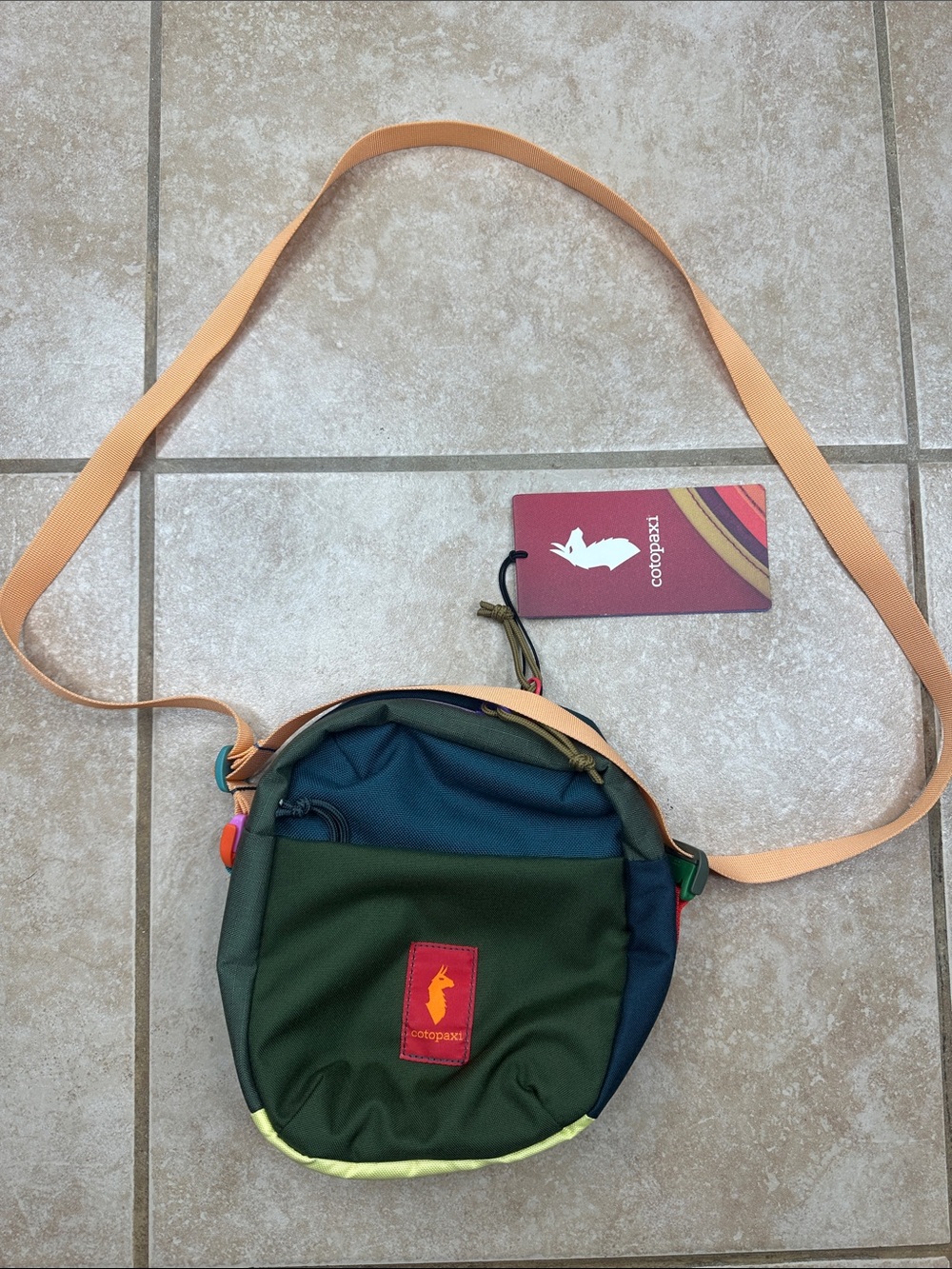 Cotopaxi Todo 1L Shoulder Bag Del Dia One-of-a-Kind Colorway